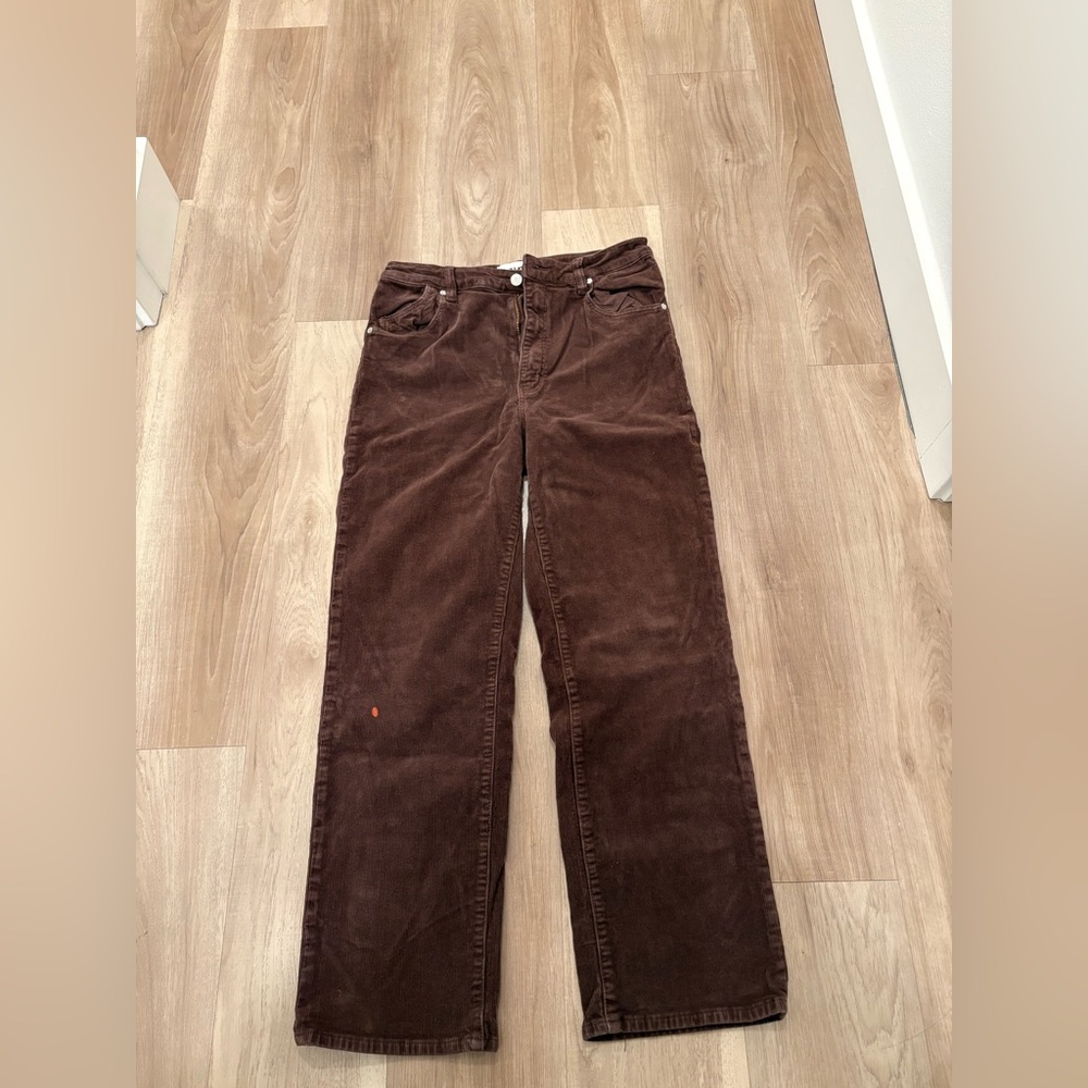 Rolla’s Original high ride Straight Jeans - brown cord * Read*